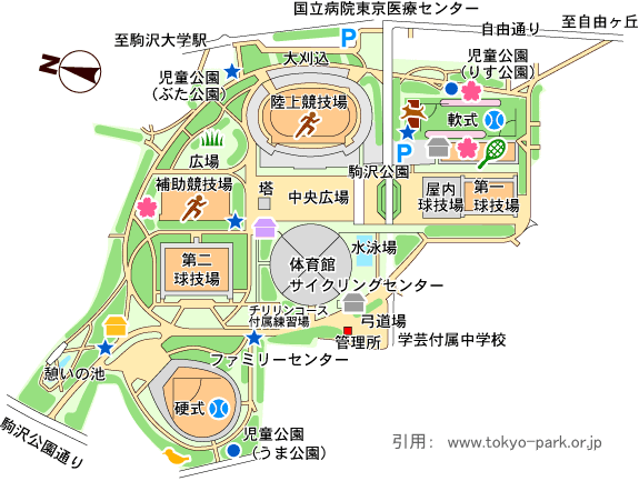 駒沢オリンピック公園 東京で散歩やウォーキングができる公園