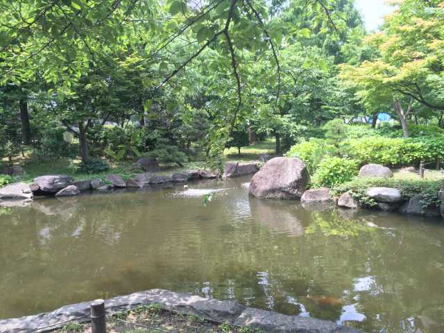横網町公園の日本庭園～外観