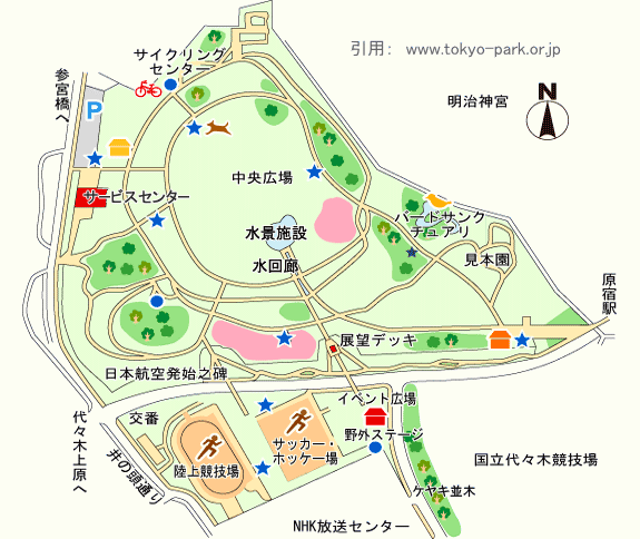 代々木公園 東京で散歩やウォーキングができる公園